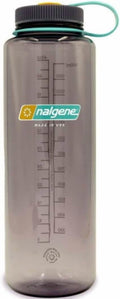 Nalgene Sustain Tritan BPA-Free Water  Made with Material Derived from 50% Plastic Waste (using ISCC certified mass balance), 48 OZ, Wide Mouth, Aubergine Edition-M70F