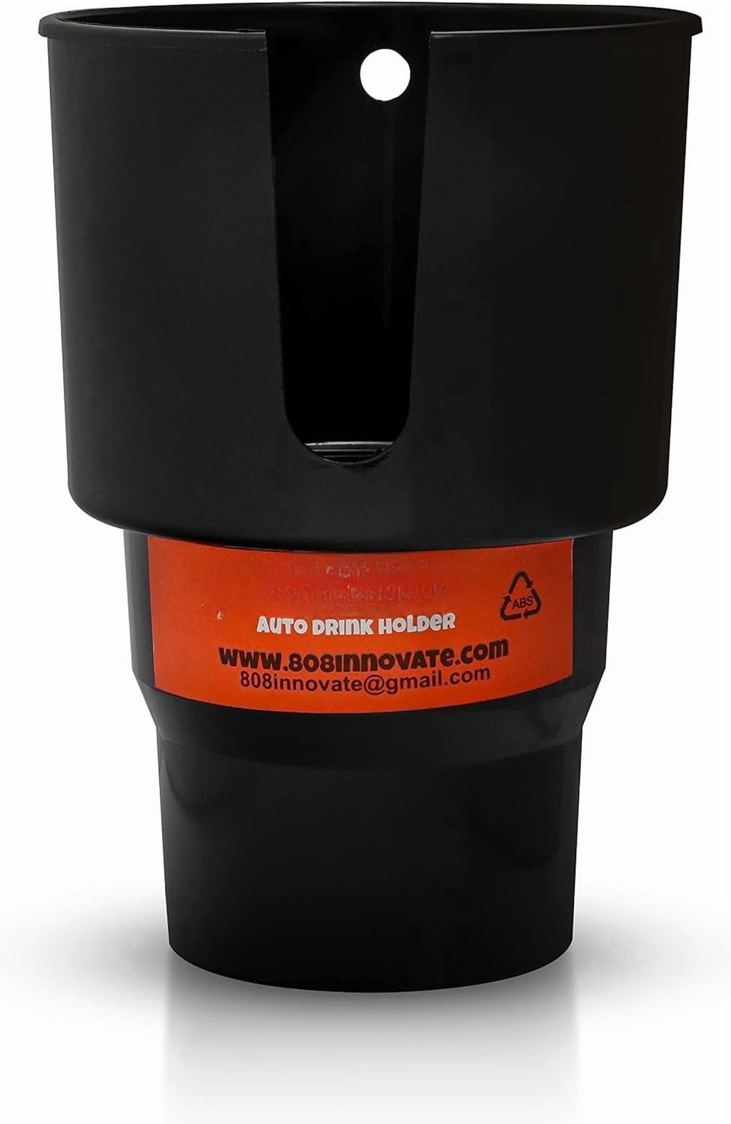 Cup Holder Expander - Fits Hydro Flasks 32/40 oz, Nalgene,  &amp; Large Bottles up to 3.8  Wide - for  up to 3.2  Wide - Black Edition-29ET