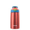 Contigo AUTOSPOUT Water Bottle, 13 oz, Coral Blue/Poppy Edition-01GM