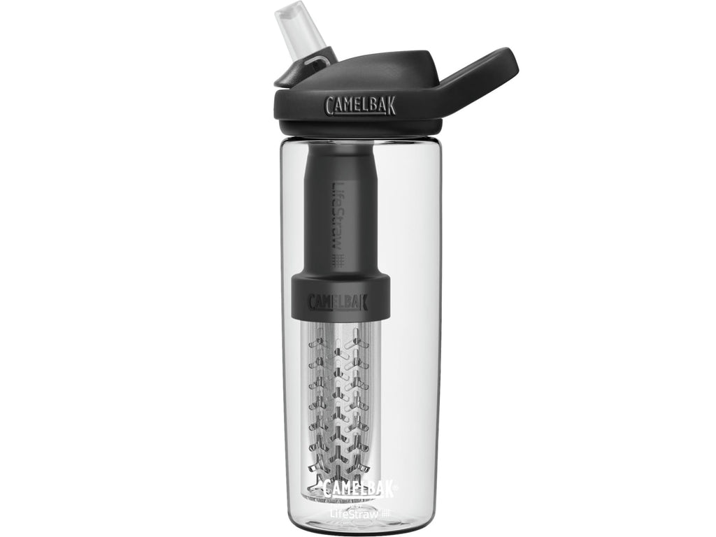 CamelBak eddy+ 20oz Bottle, filtered by LifeStraw, Clear Edition-YQ26