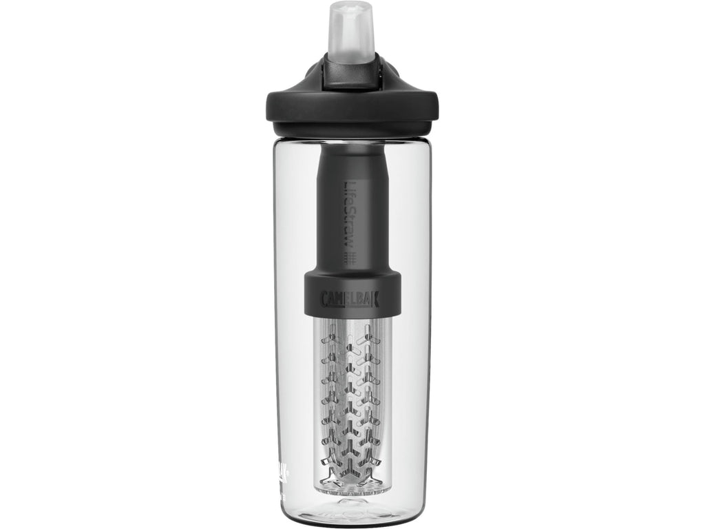 CamelBak eddy+ 20oz Bottle, filtered by LifeStraw, Clear Edition-YQ26