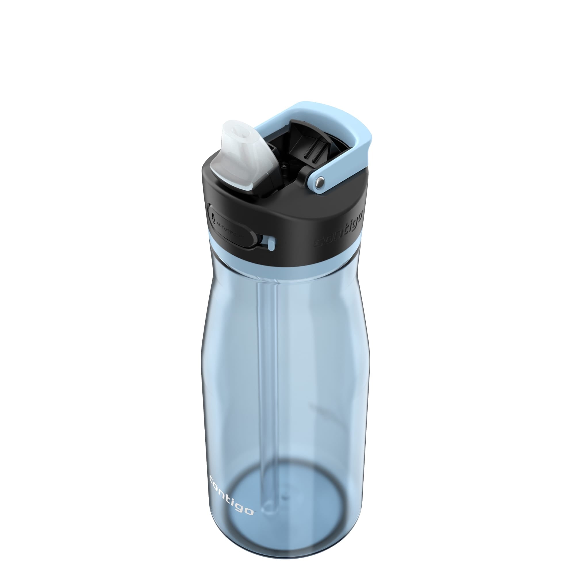 Contigo Ashland Water Bottle Bundle – Glacier Color, 32oz + 24oz Leakproof Autospout BPA-Free Set Edition-1816