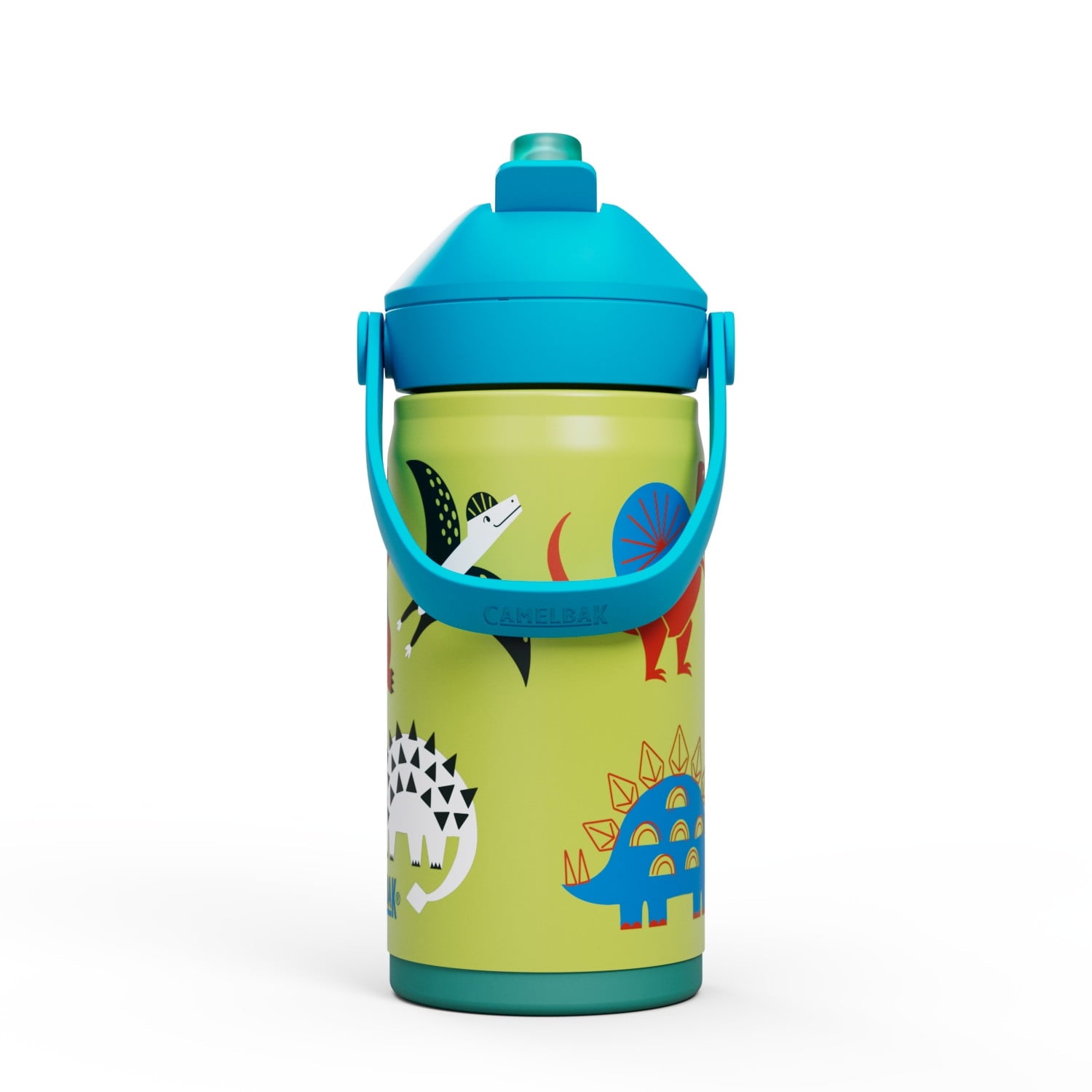 Camelbak Thrive™ Flip Straw Kids Stainless 12oz Water Bottle, Dino Jam Edition-YVJR