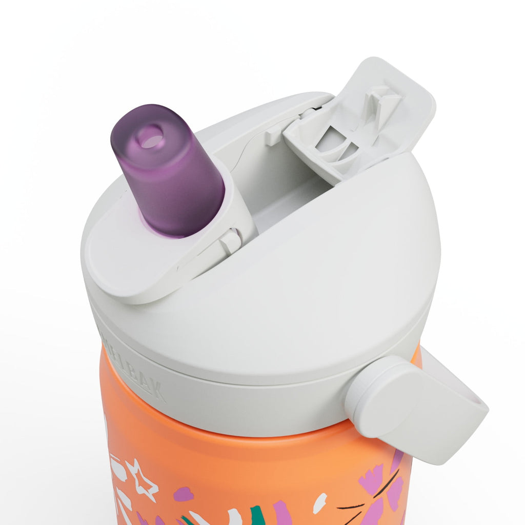 Camelbak Thrive™ Flip Straw Kids Stainless 12oz Water Bottle, Dino Jam Edition-YVJR