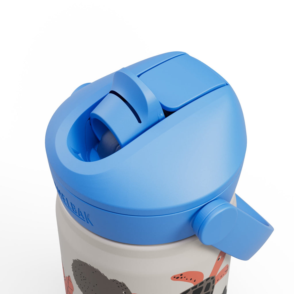 Camelbak Thrive™ Flip Straw Kids Stainless 12oz Water Bottle, Dino Jam Edition-YVJR