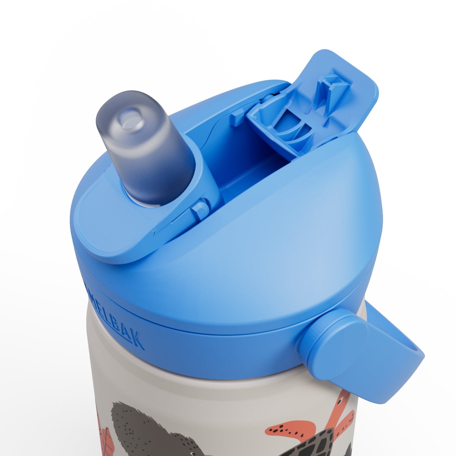 Camelbak Thrive™ Flip Straw Kids Stainless 12oz Water Bottle, Dino Jam Edition-YVJR