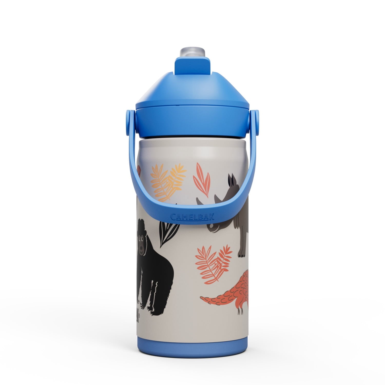 Camelbak Thrive™ Flip Straw Kids Stainless 12oz Water Bottle, Dino Jam Edition-YVJR