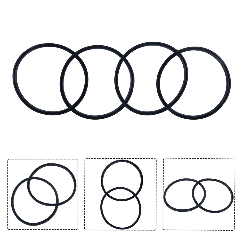 4 Pack Gaskets Compatible for Contigo Snapseal Byron Travel Mug 16oz &amp; 20oz, Replacement Rubber Seal for Contigo Snapseal Lid, Replacement Silicone Part for Contigo Coffee Travel Tumbler Edition-05E6