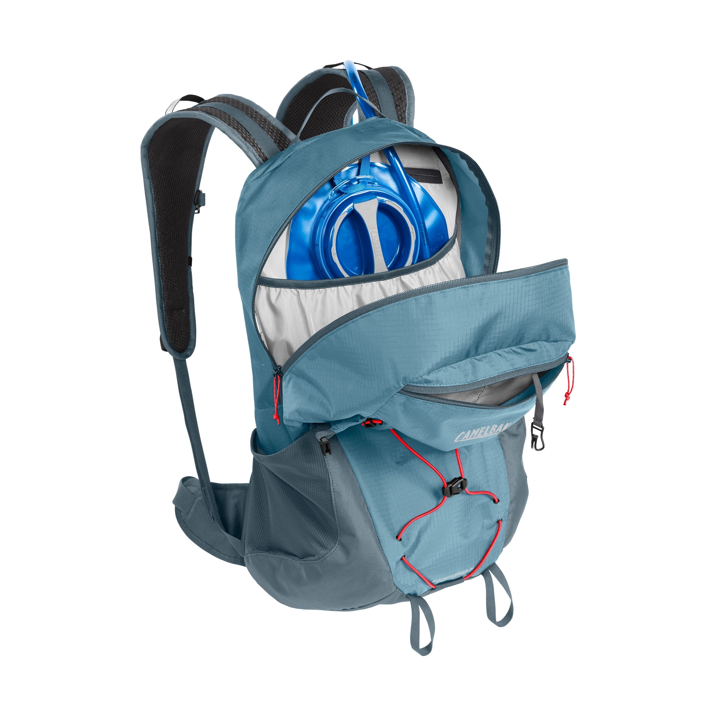 Camelbak Women's Fourteener™ 24 100oz, Smoke Blue/Fiery Coral Edition-W0E1