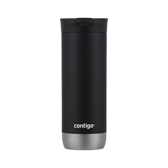 Contigo 16 oz. Huron 2.0 SnapSeal Stainless Steel Travel Mug - Licorice Edition-JX9A