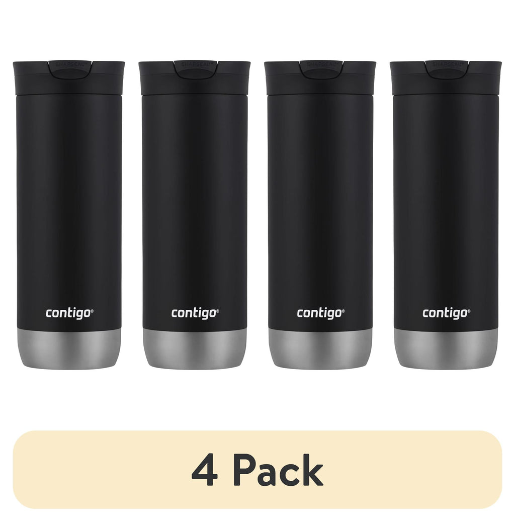 Contigo 16 oz. Huron 2.0 SnapSeal Stainless Steel Travel Mug - Licorice Edition-JX9A