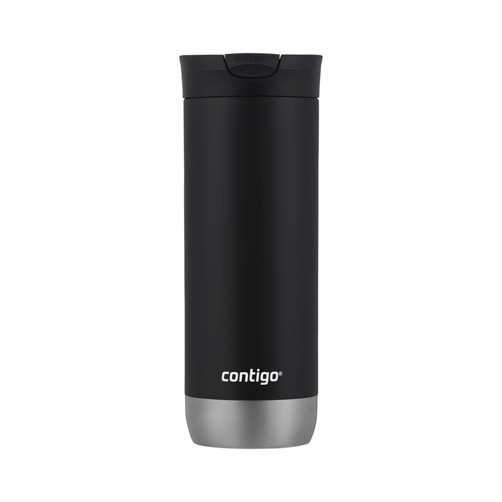Contigo 16 oz. Huron 2.0 SnapSeal Stainless Steel Travel Mug - Licorice Edition-JX9A