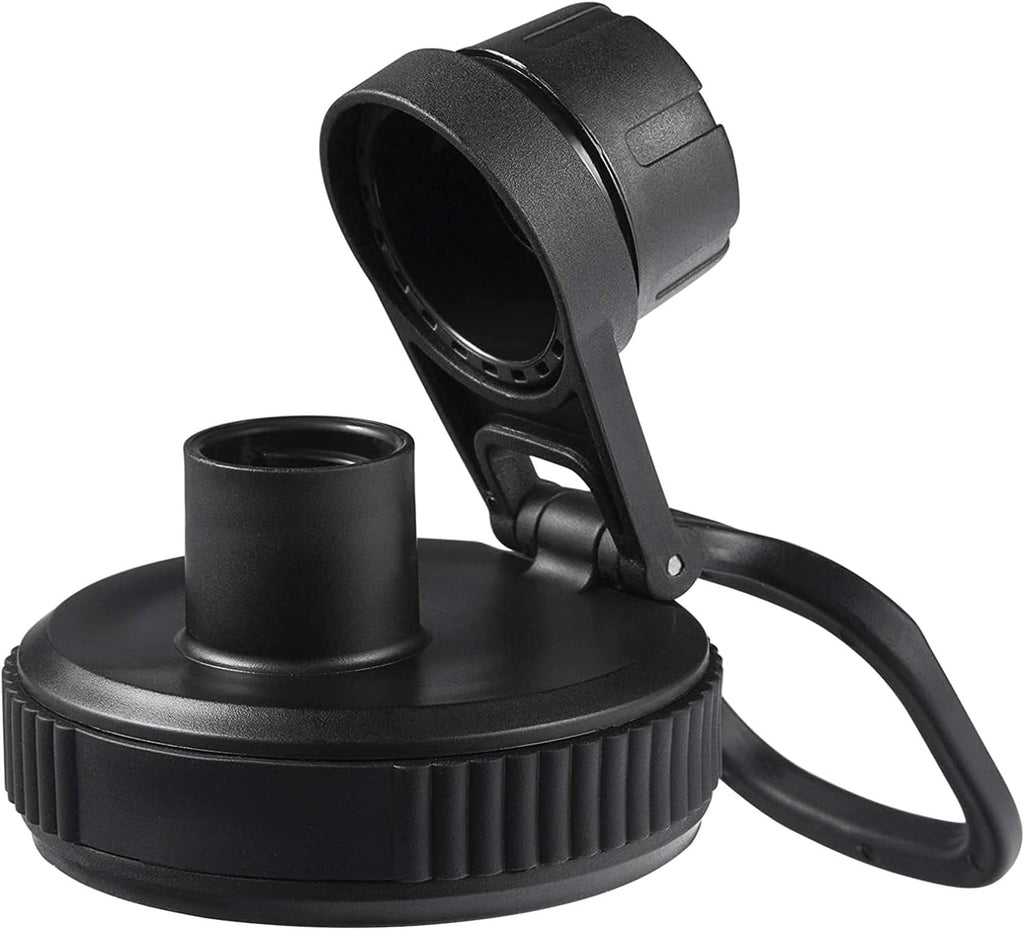 Hydraflow Wide Mouth Spout Twist Chug Nalgene Replacement Lid | Compatible with Nalgene 32 oz Wide Mouth Lid, Hydroflask &amp; Many  Top Water Bottle Brands Sizes 12 16 18 20 32 40 64 Oz Edition-1JMR