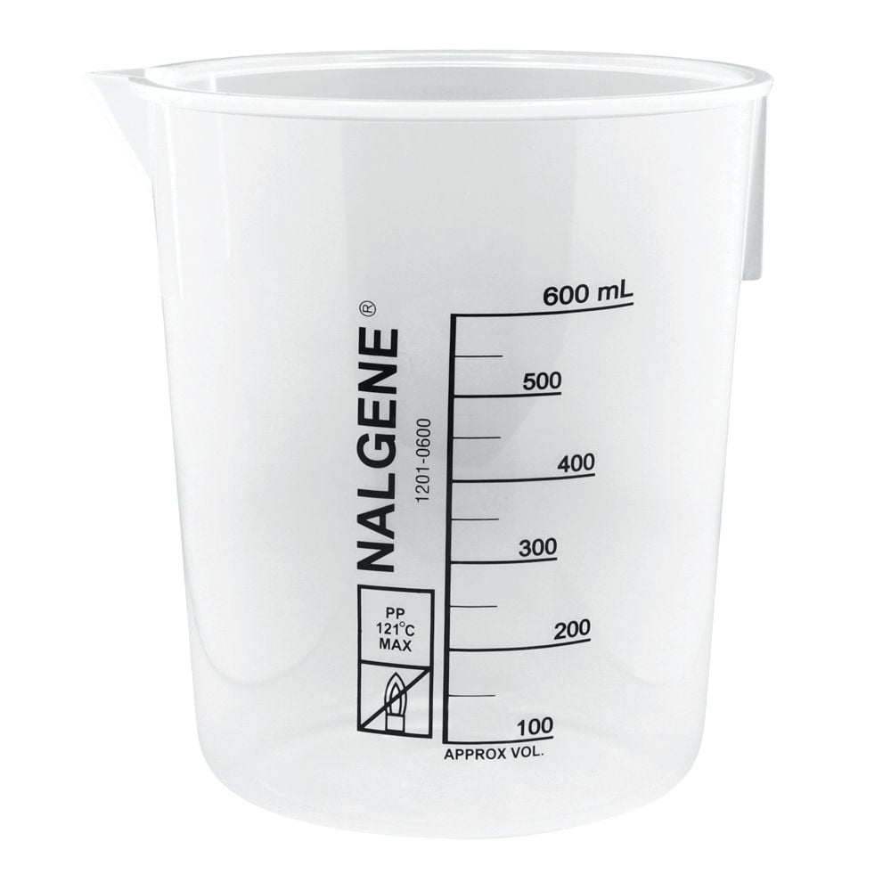 Nalgene Griffin Beaker, Low Form, Polypropylene, 600 Ml Edition-9HMG