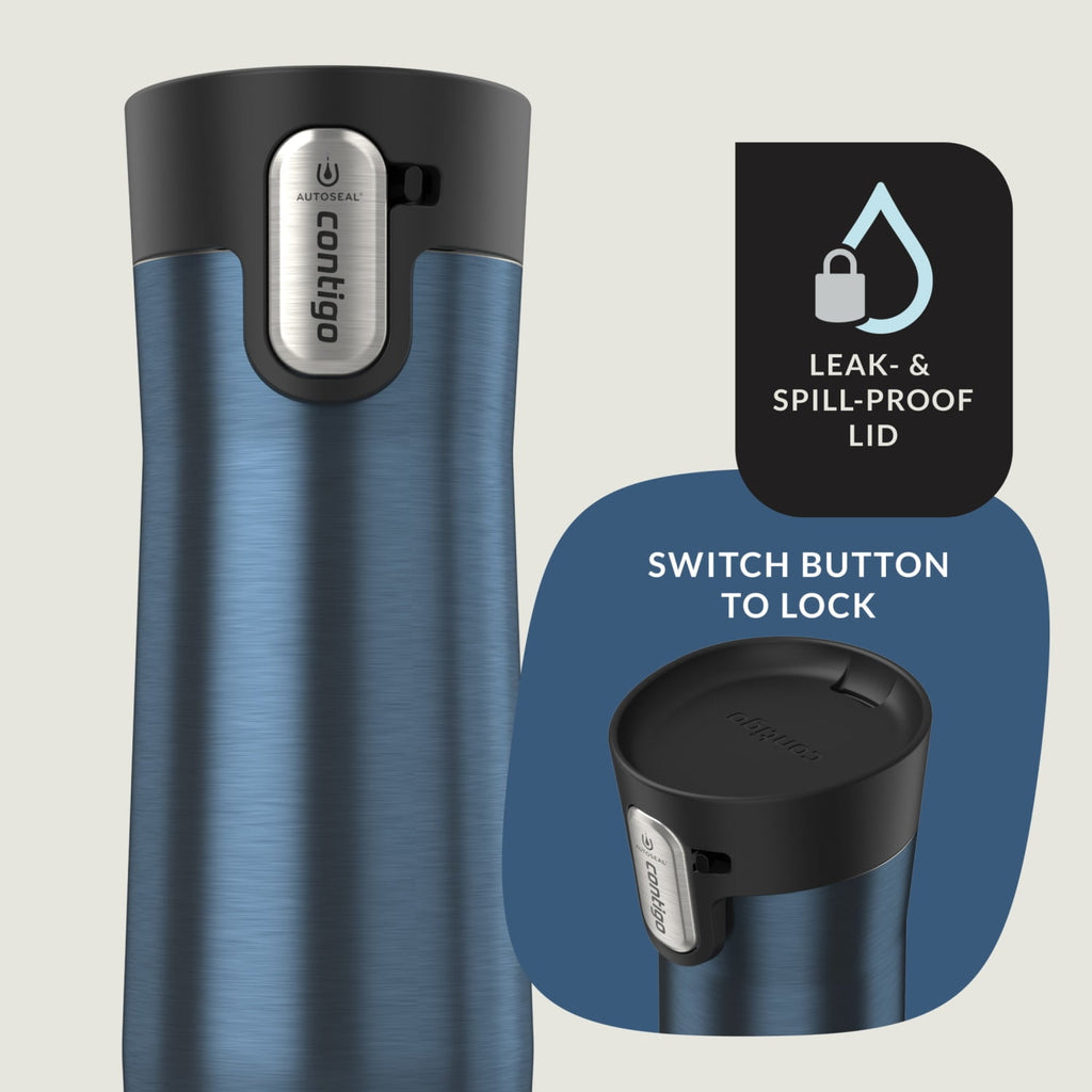 Contigo AUTOSEAL West Loop Vacuum-Insulated Stainless Steel Travel Mug with Easy-Clean Lid, 20 oz Edition-1YLU