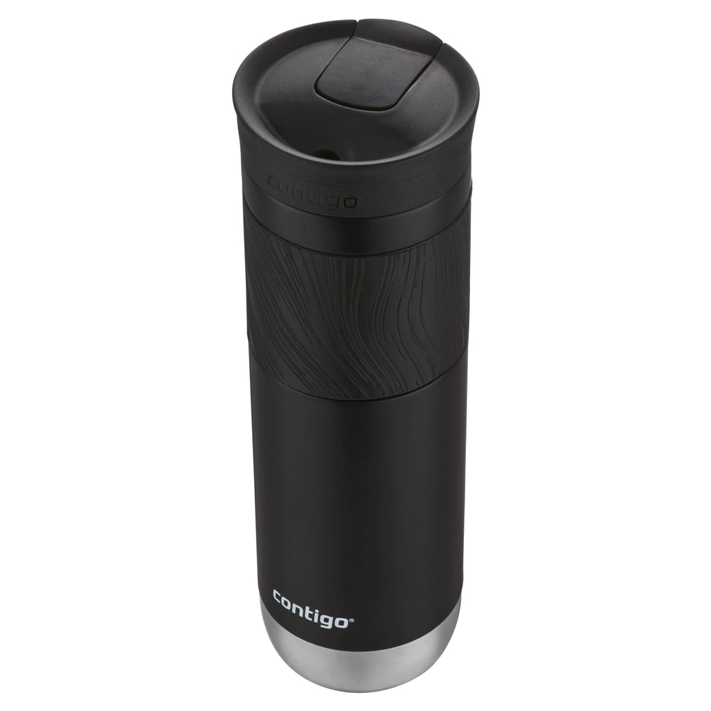 Contigo Byron 2.0 Stainless Steel Travel Mug with SNAPSEAL Lid and Grip in Black, 24 fl oz. Edition-X9F0
