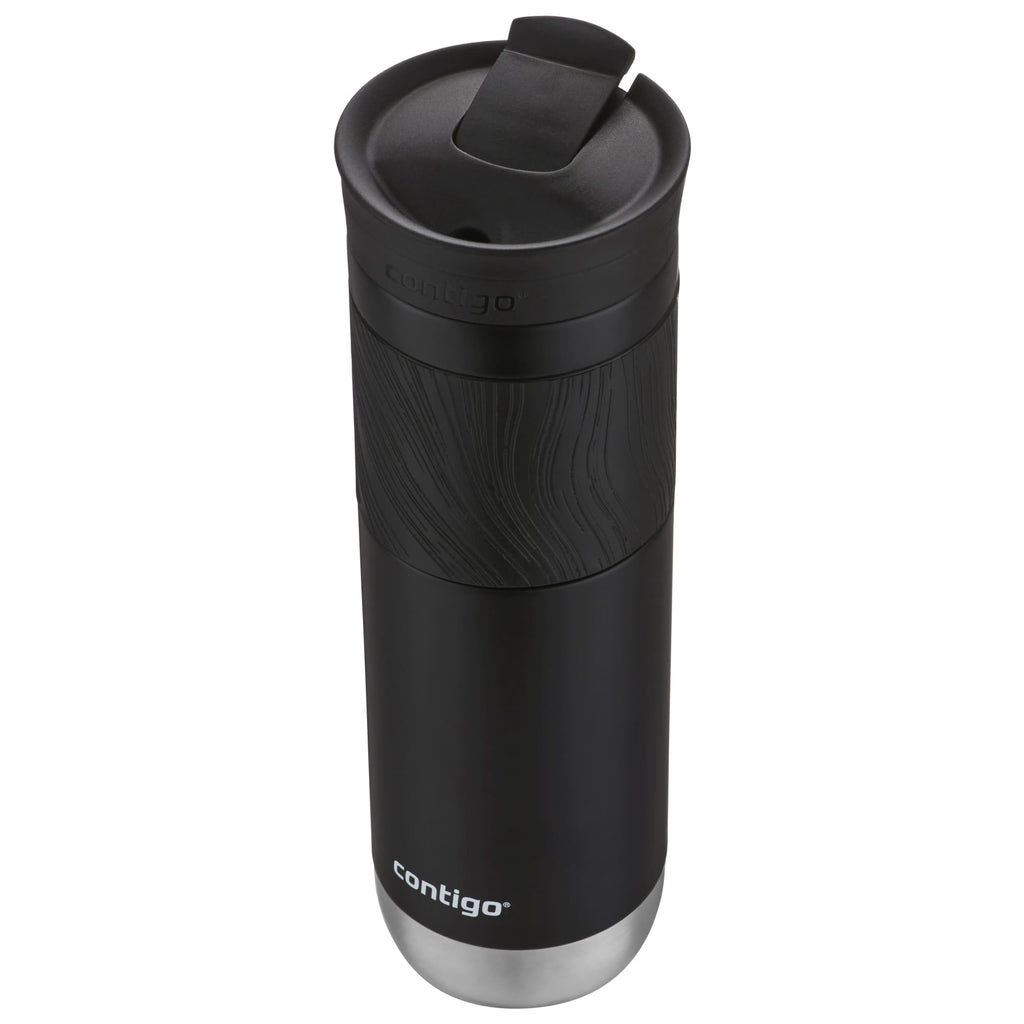 Contigo Byron 2.0 Stainless Steel Travel Mug with SNAPSEAL Lid and Grip in Black, 24 fl oz. Edition-X9F0