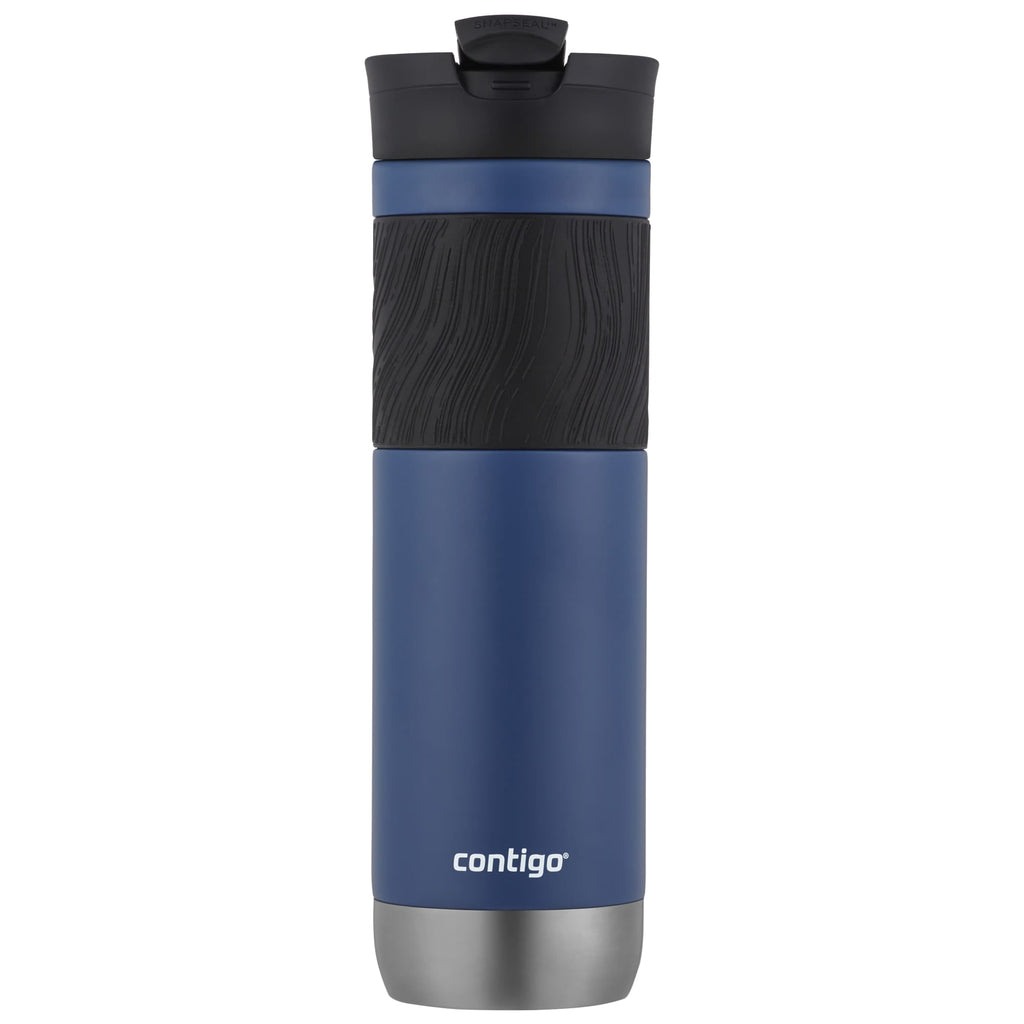 Contigo Byron 2.0 Stainless Steel Travel Mug with SNAPSEAL Lid and Grip in Black, 24 fl oz. Edition-X9F0
