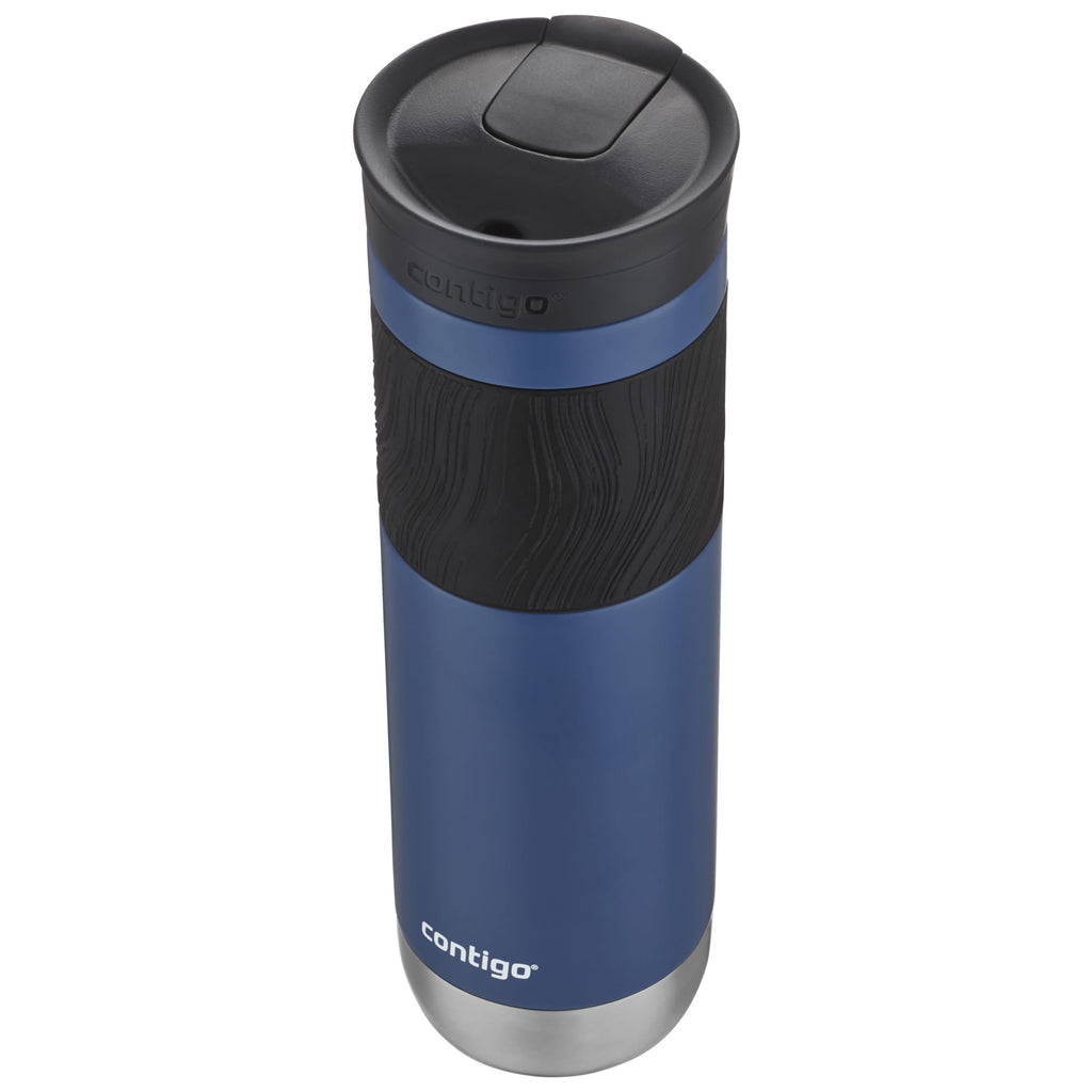 Contigo Byron 2.0 Stainless Steel Travel Mug with SNAPSEAL Lid and Grip in Black, 24 fl oz. Edition-X9F0