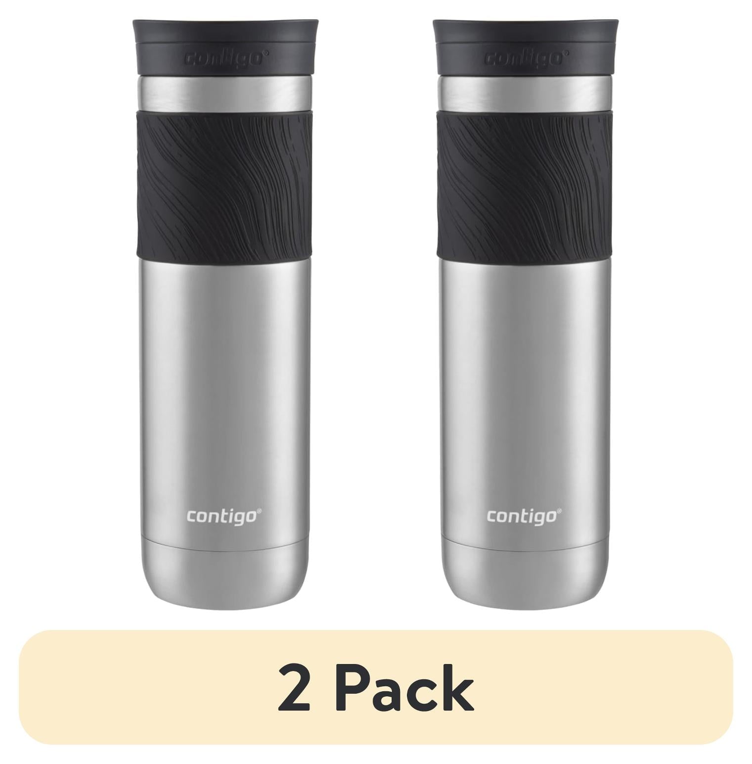 Contigo Byron 2.0 Stainless Steel Travel Mug with SNAPSEAL Lid and Grip in Black, 24 fl oz. Edition-X9F0