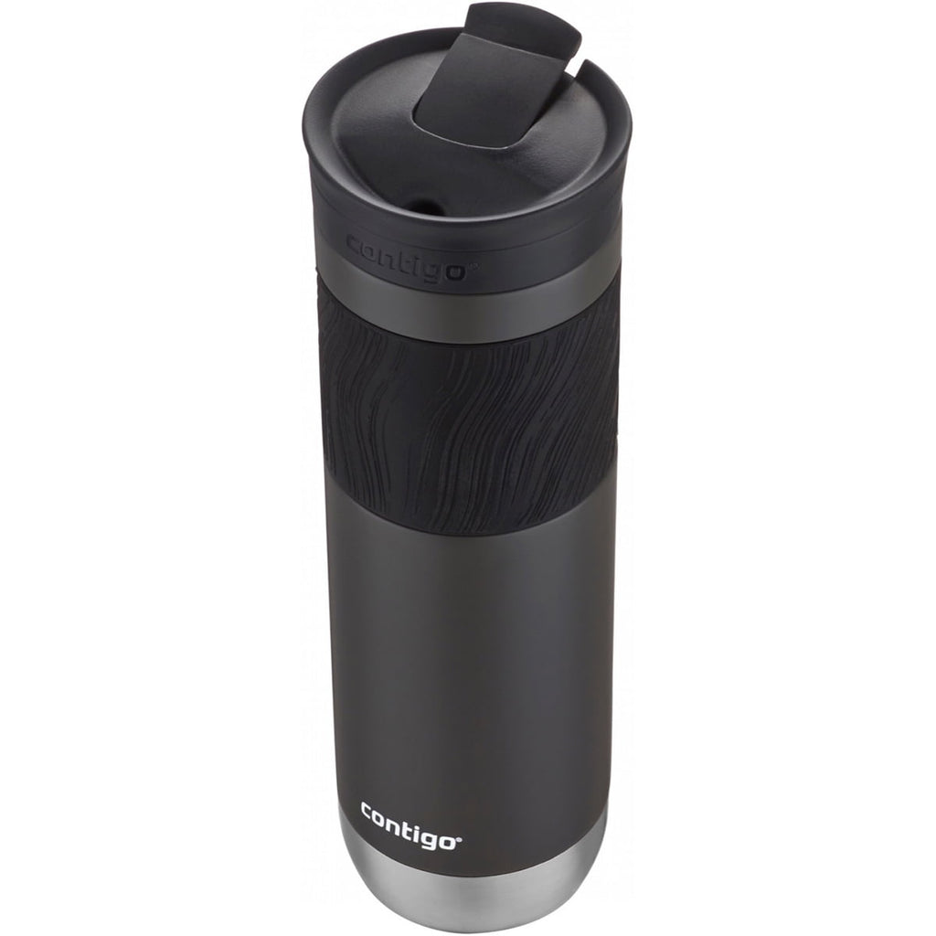 Contigo Byron 2.0 Stainless Steel Travel Mug with SNAPSEAL Lid and Grip in Black, 24 fl oz. Edition-X9F0