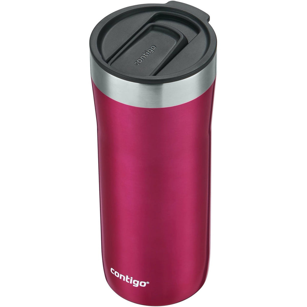 Contigo 24 oz. Streeterville Stainless Steel Tumbler with Straw - Dragon Fruit Edition-TSGK