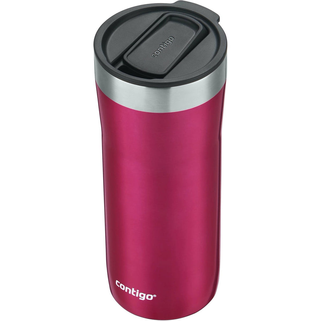 Contigo 24 oz. Streeterville Stainless Steel Tumbler with Straw - Dragon Fruit Edition-TSGK