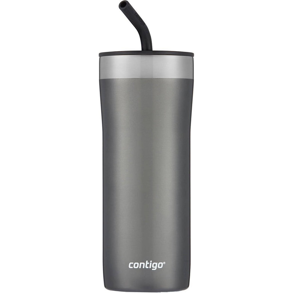 Contigo 24 oz. Streeterville Stainless Steel Tumbler with Straw - Dragon Fruit Edition-TSGK