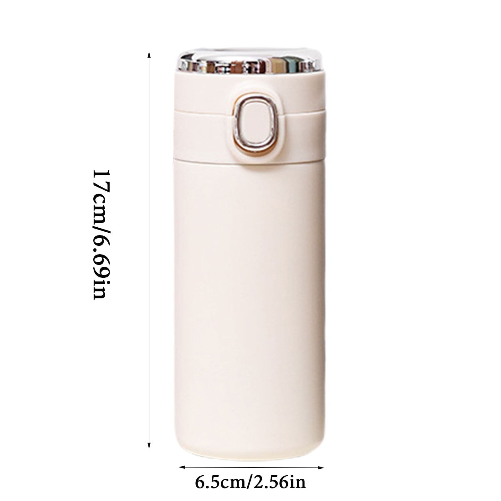Stainless Steel Insulation Cup Cute Mini Portable Children Student Water Bottle Coffee Travel Mug LED Temperature Display Double Walled Vacuum Long Lasting Insulation Edition-CZQI