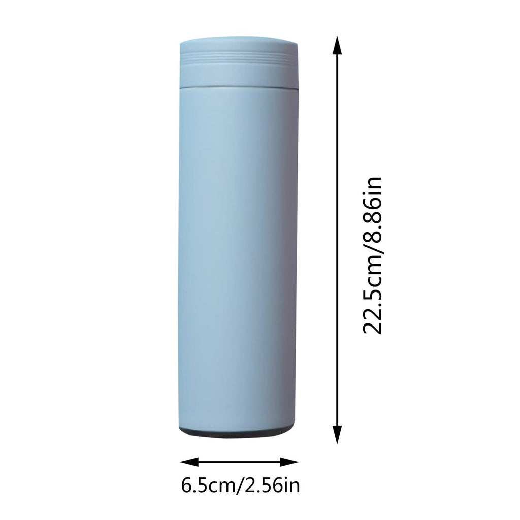 Stainless Steel Insulation Cup Cute Mini Portable Children Student Water Bottle Coffee Travel Mug LED Temperature Display Double Walled Vacuum Long Lasting Insulation Edition-CZQI