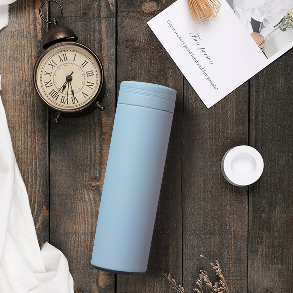 Stainless Steel Insulation Cup Cute Mini Portable Children Student Water Bottle Coffee Travel Mug LED Temperature Display Double Walled Vacuum Long Lasting Insulation Edition-CZQI
