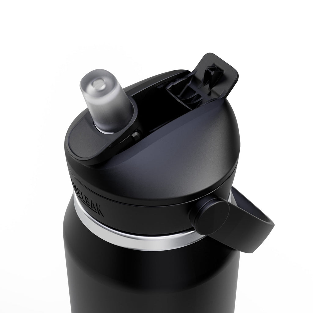 CamelBak Thrive™ Flip Straw Insulated Stainless Steel Water Bottle, 32oz , Black Edition-H970