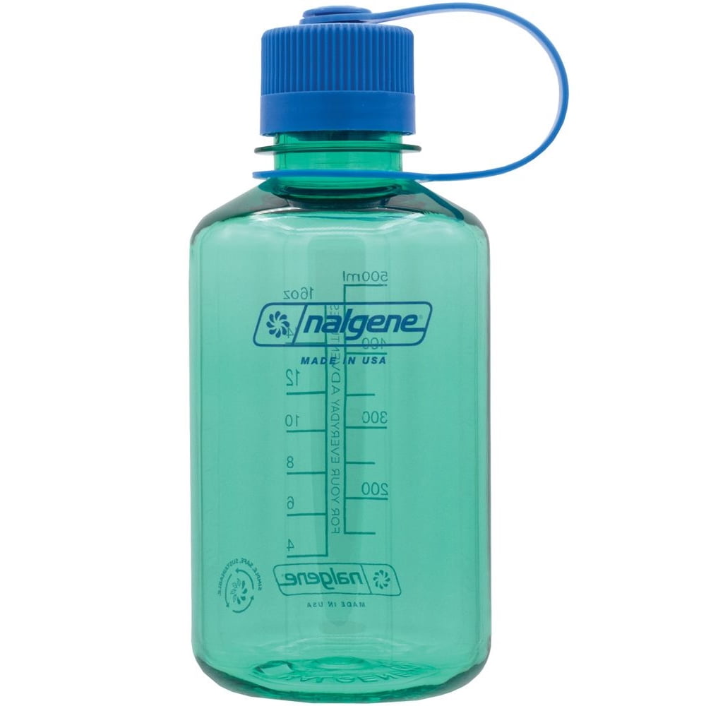 Nalgene Sustain 16 oz. Narrow Mouth Water Bottle - Cornflower Blue Edition-RDQP