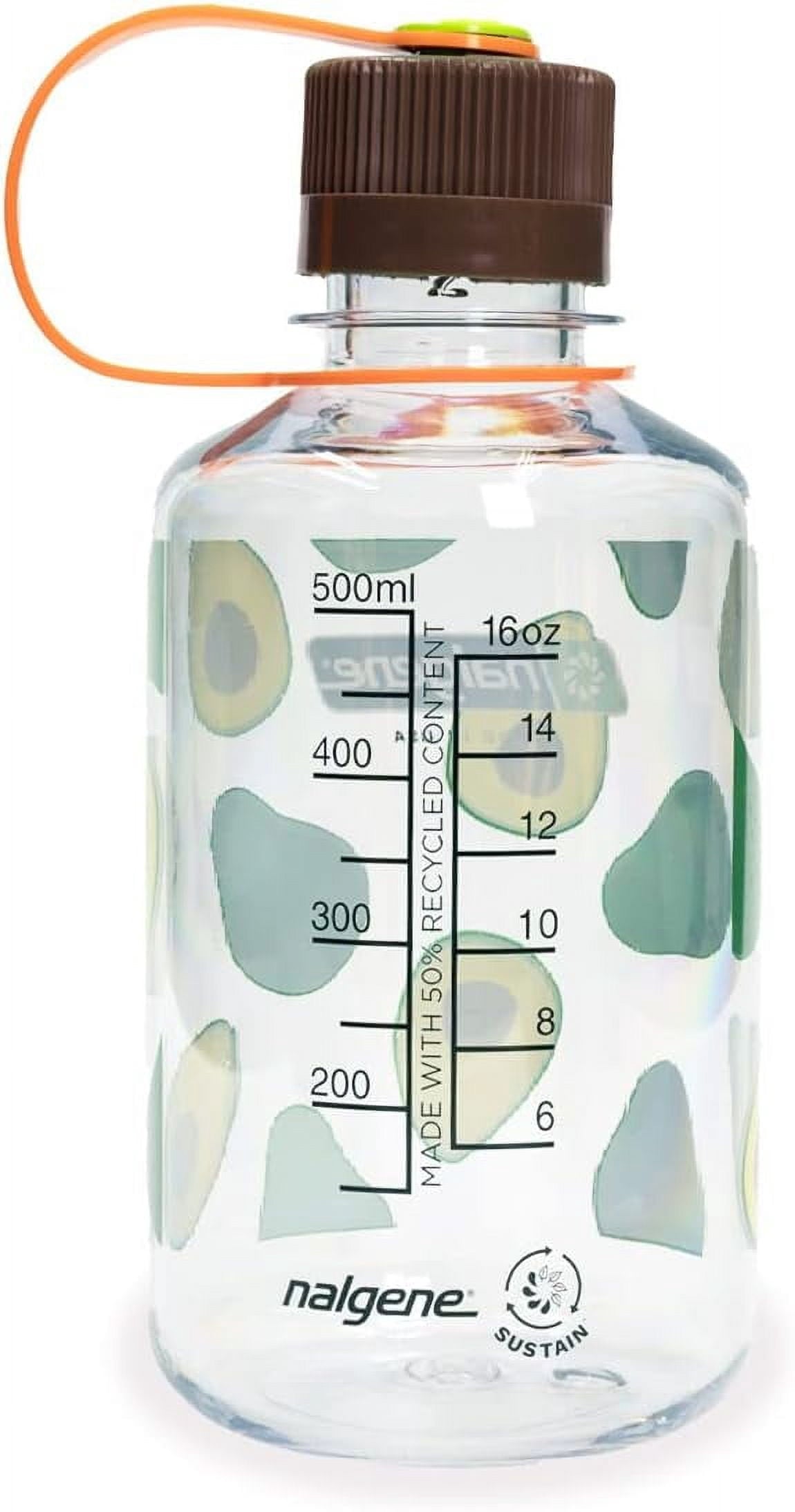 Nalgene Sustain 16 oz. Narrow Mouth Water Bottle - Cornflower Blue Edition-RDQP