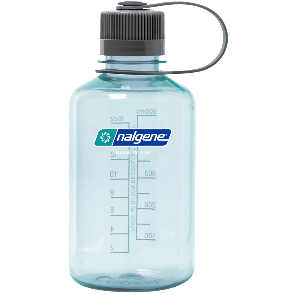 Nalgene Sustain 16 oz. Narrow Mouth Water Bottle - Cornflower Blue Edition-RDQP