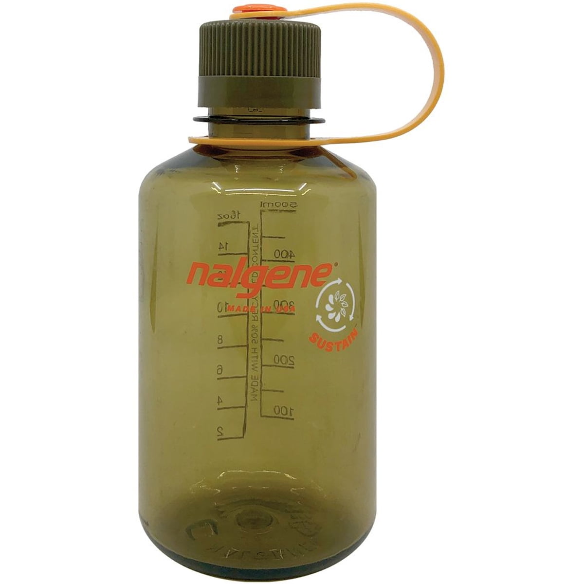 Nalgene Sustain 16 oz. Narrow Mouth Water Bottle - Cornflower Blue Edition-RDQP