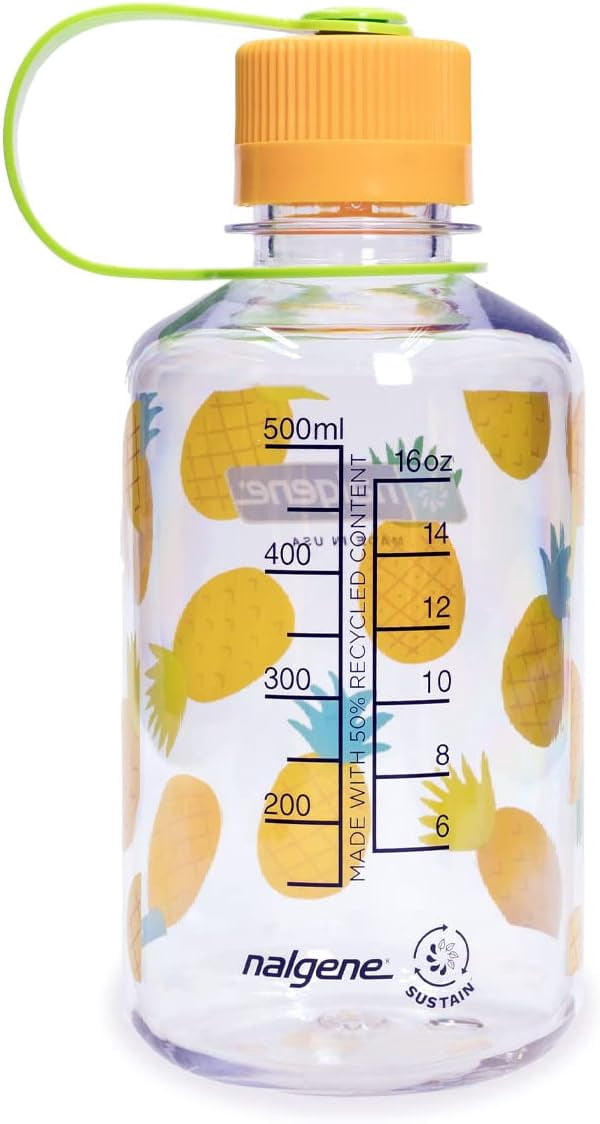 Nalgene Sustain 16 oz. Narrow Mouth Water Bottle - Cornflower Blue Edition-RDQP