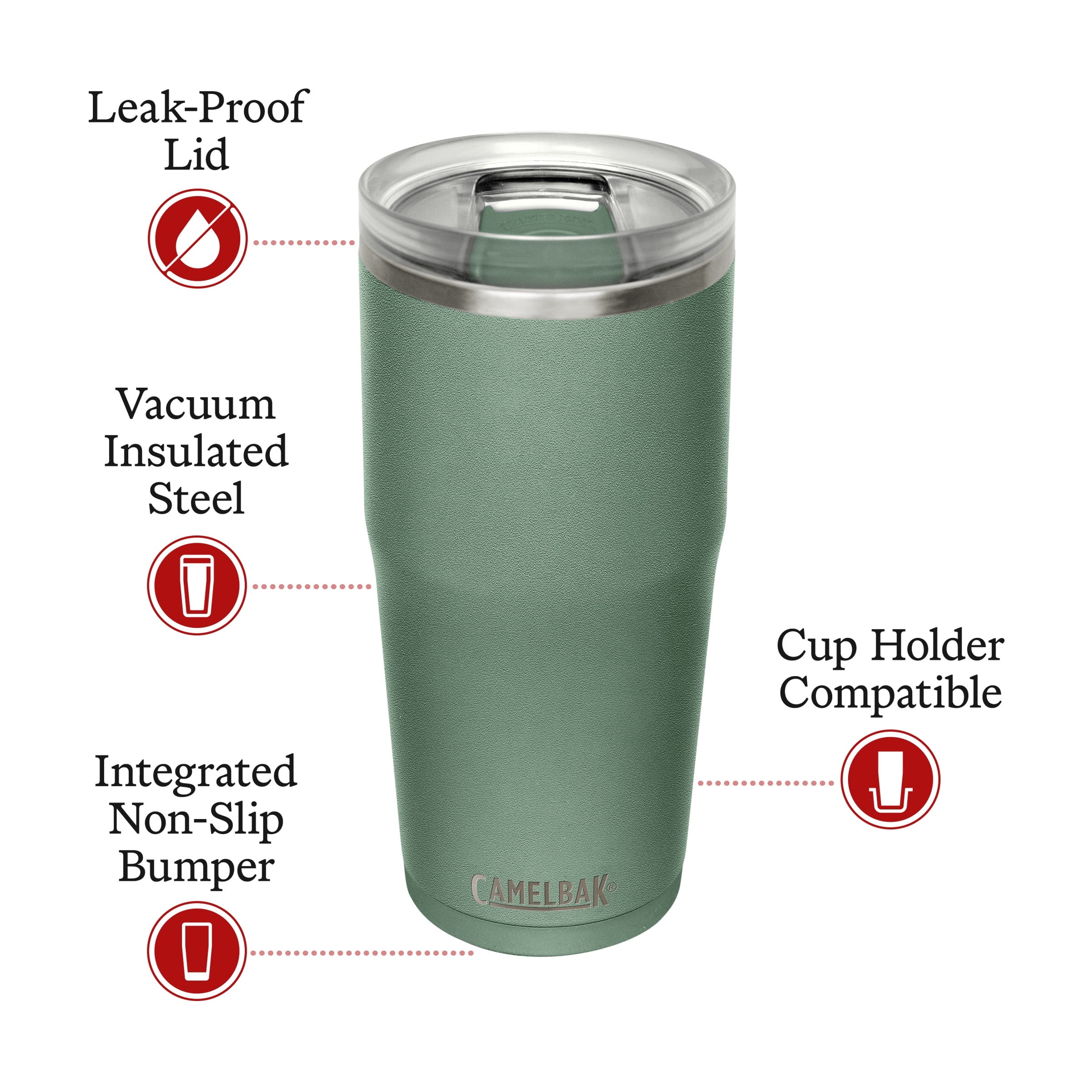 CamelBak Thrive™ Insulated Stainless Steel Tumbler, 20 oz, Navy Edition-639L