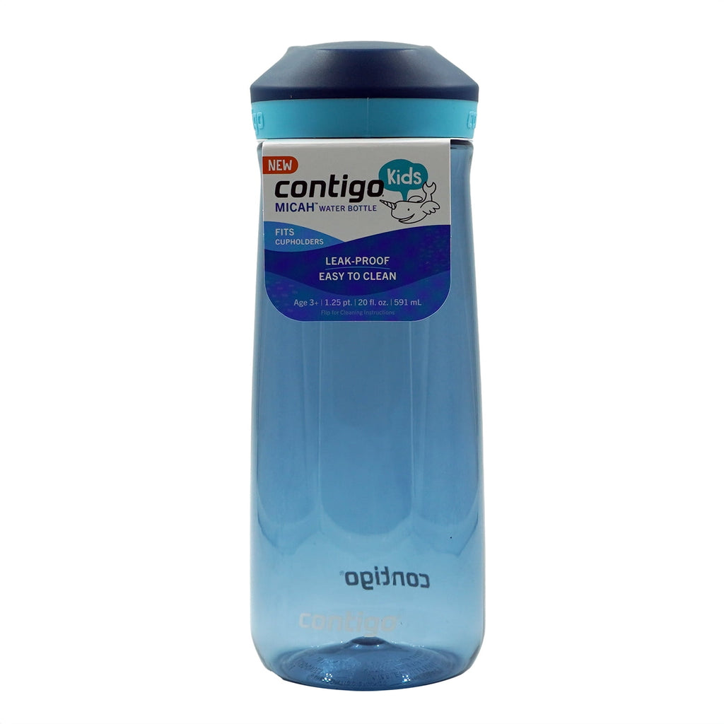 Contigo Kid's 20 oz. Micah Water Bottle w/ Simple Lid - Pineapple/Cool Lime Edition-91Y8