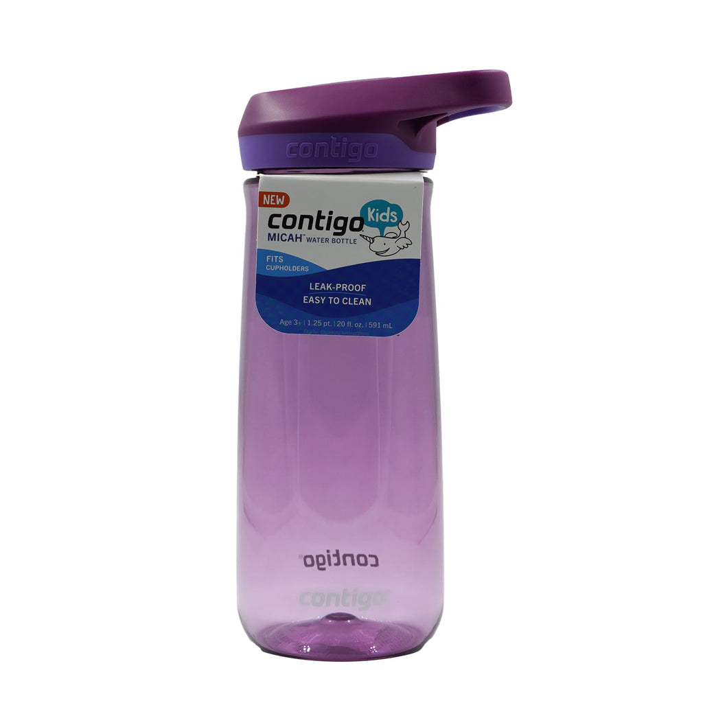 Contigo Kid's 20 oz. Micah Water Bottle w/ Simple Lid - Pineapple/Cool Lime Edition-91Y8