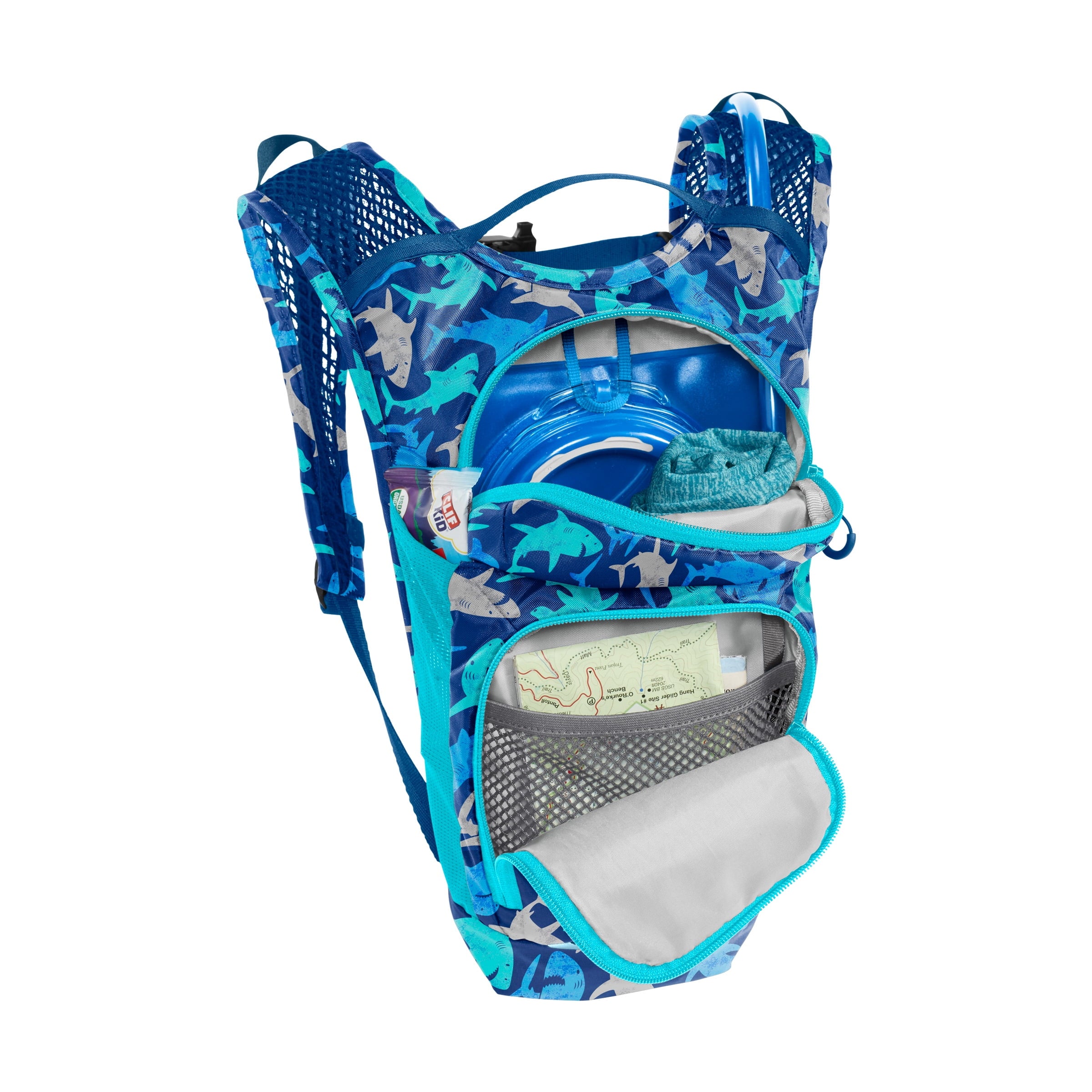 CamelBak Mini M.U.L.E.® 50 oz Hydration Pack, Sharks Edition-F07O