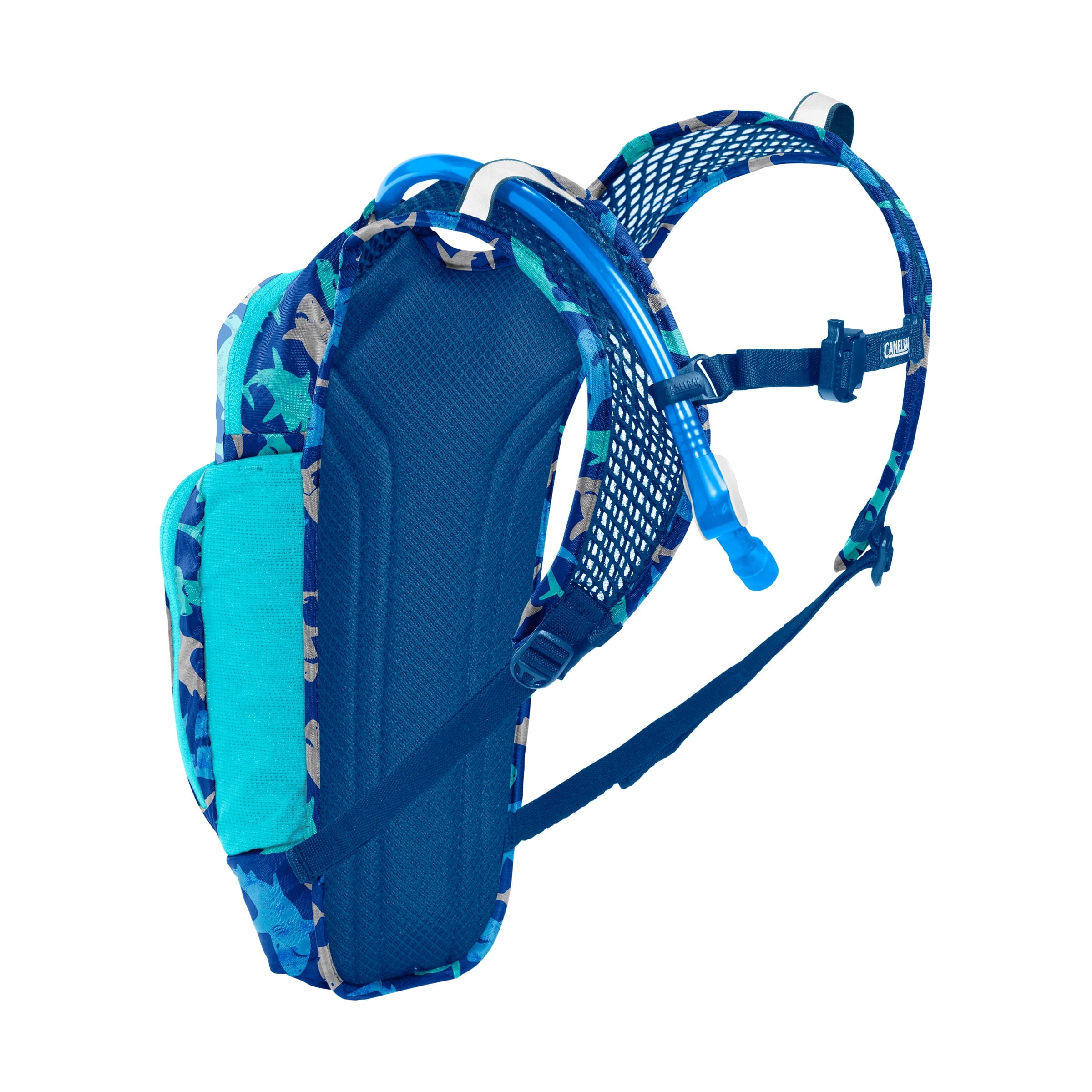 CamelBak Mini M.U.L.E.® 50 oz Hydration Pack, Sharks Edition-F07O