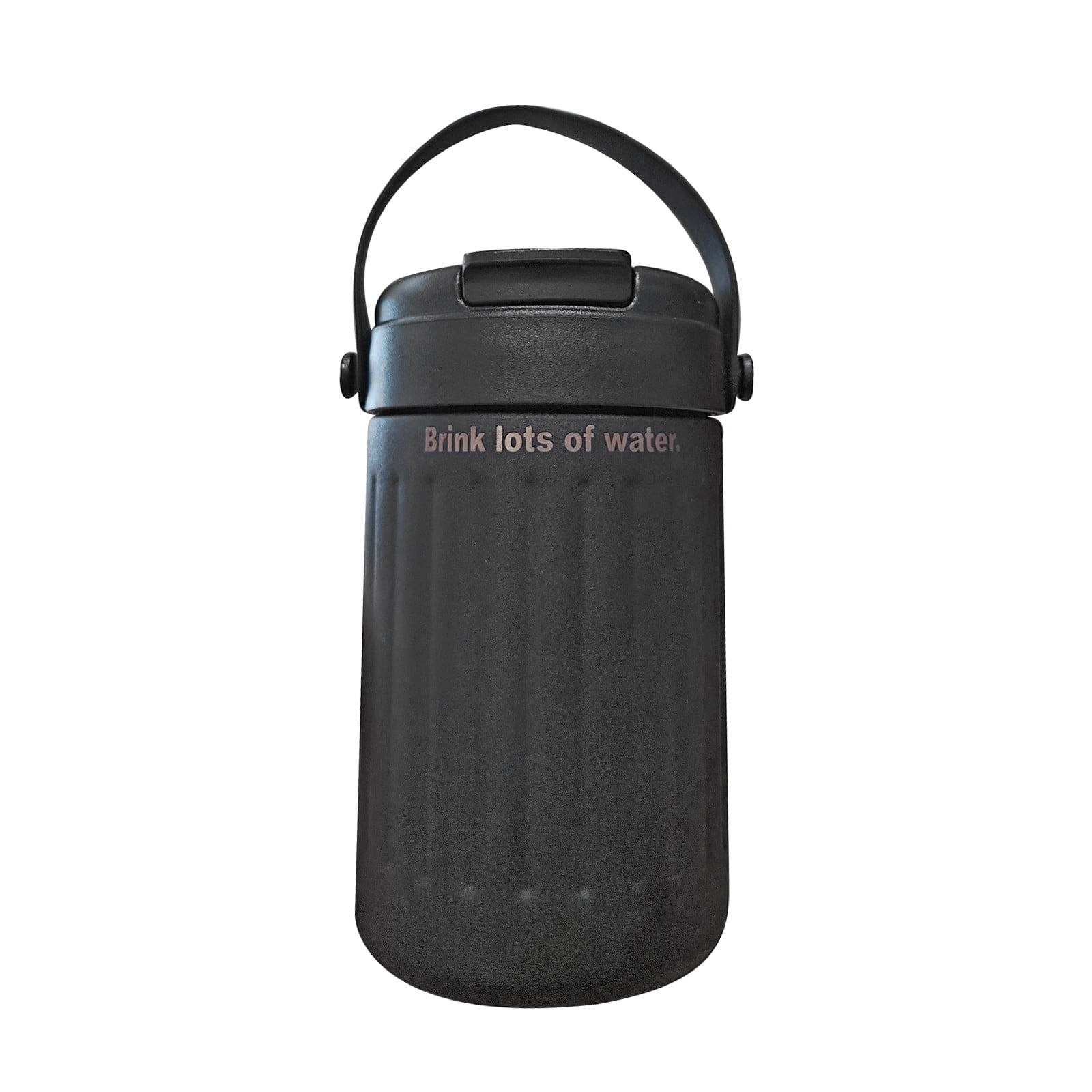 BinKFF Simple Modern Travel Coffee Mug, Insulated Coffee Tumblers with Lid, Double Walled Iced Travel Coffee Mug for Woman and Man Stainless Steel Tumbler with Handle Edition-4TW2