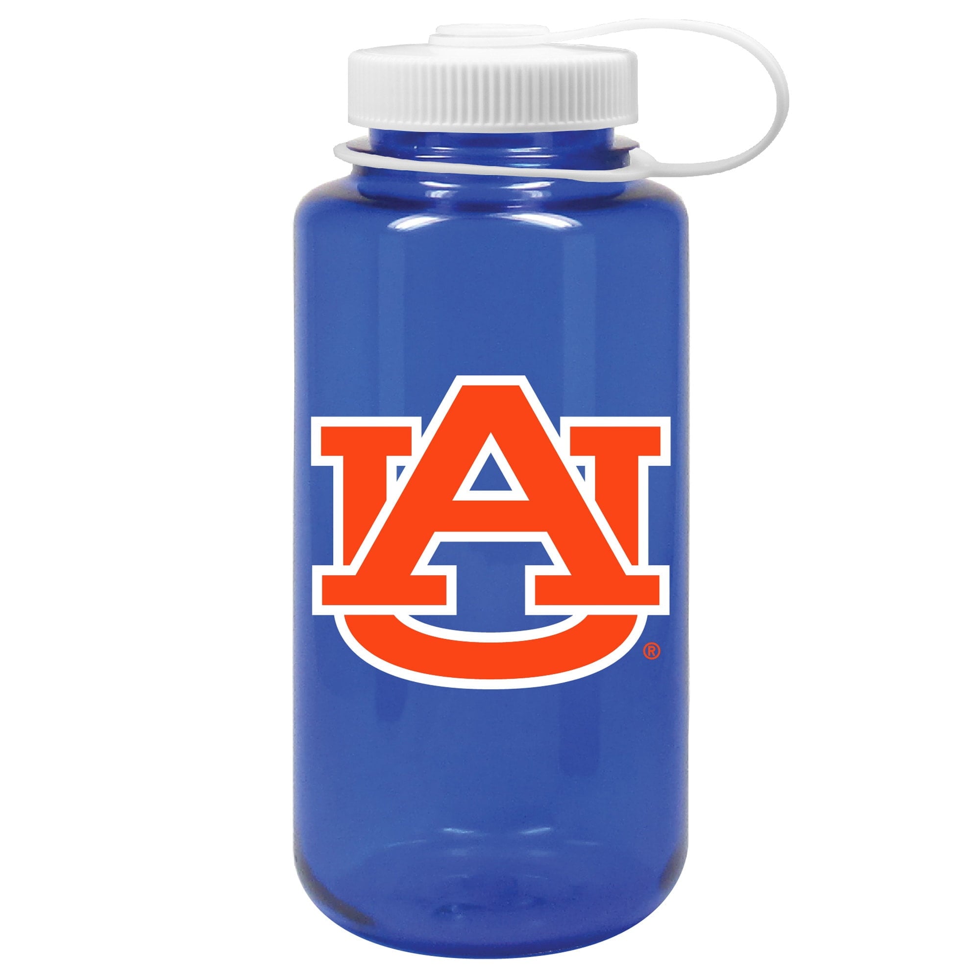 Navy Auburn Tigers 32oz. Nalgene Sustainable Wide Mouth Water Bottle Edition-3M5J