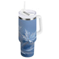 30 oz Insulated Stainless Steel Tumbler Double Wall Stainless Steel Tumbler with 2-Way Drinking Glass Mapleleaves Edition-KH36