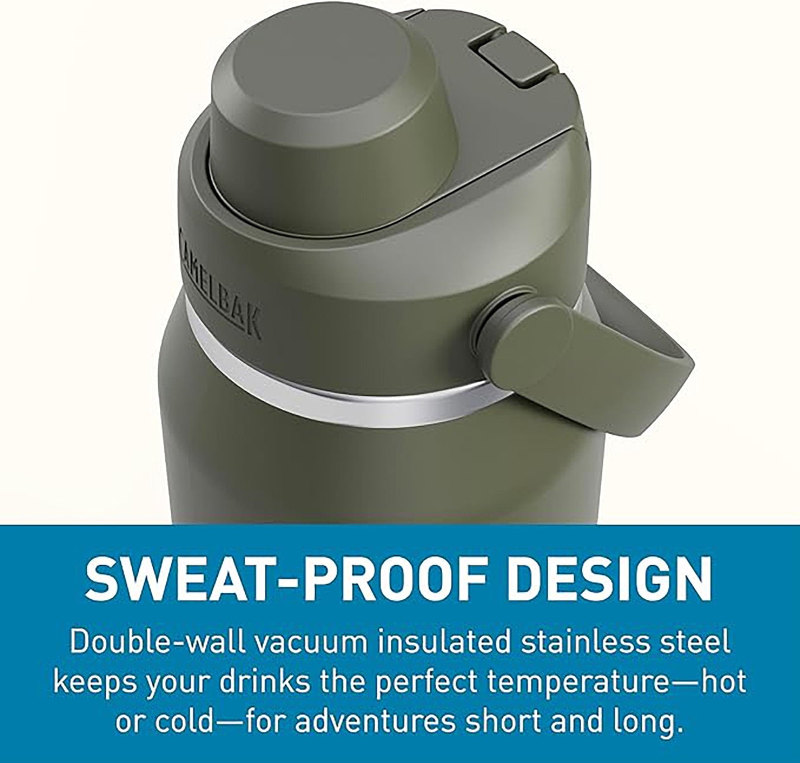 Camelbak Thrive™ Chug Stainless Steel Water Bottle 32oz, Sky Blue Edition-V47P