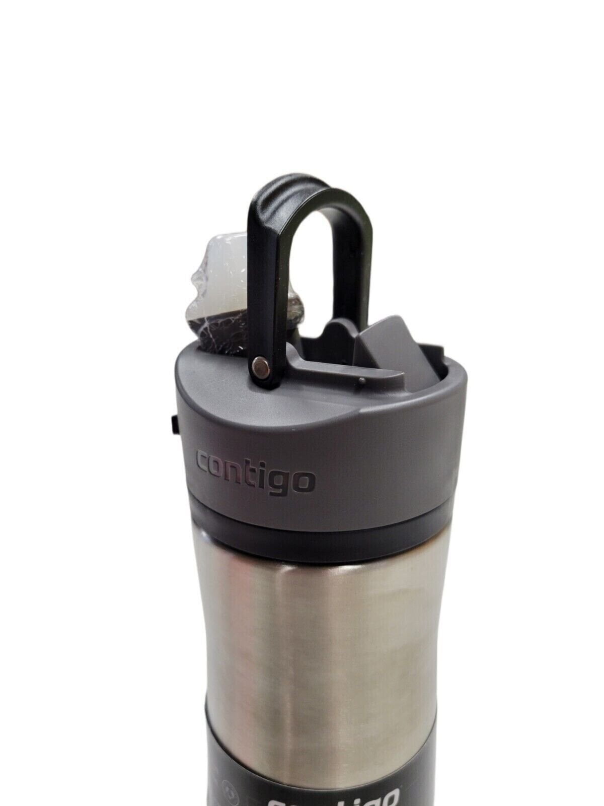 Contigo 20 oz. Jackson Chill 2.0 Water Bottle - Stainless Steel w/Licorice Edition-Y1XH