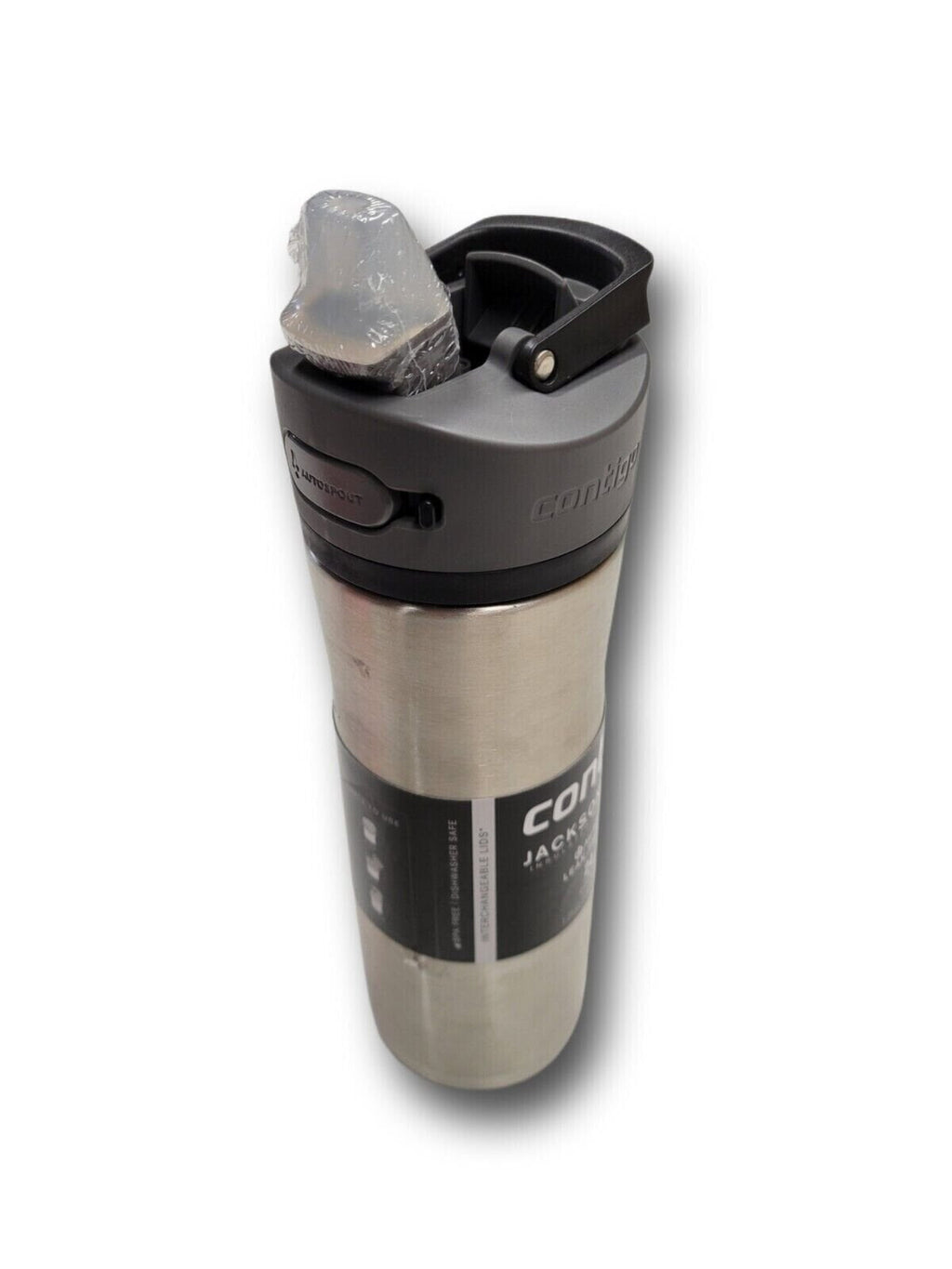Contigo 20 oz. Jackson Chill 2.0 Water Bottle - Stainless Steel w/Licorice Edition-Y1XH