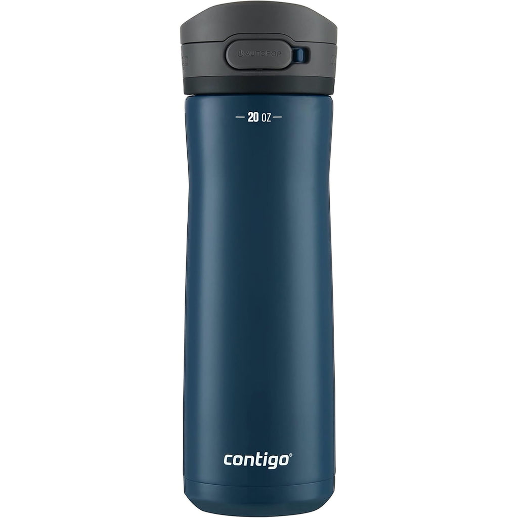 Contigo 20 oz. Jackson Chill 2.0 Water Bottle - Stainless Steel w/Licorice Edition-Y1XH