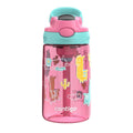 Contigo 14oz Kids' Water Bottle with Redesigned AutoSpout Straw Azalea Jade Vine with Llamas Edition-XWPV